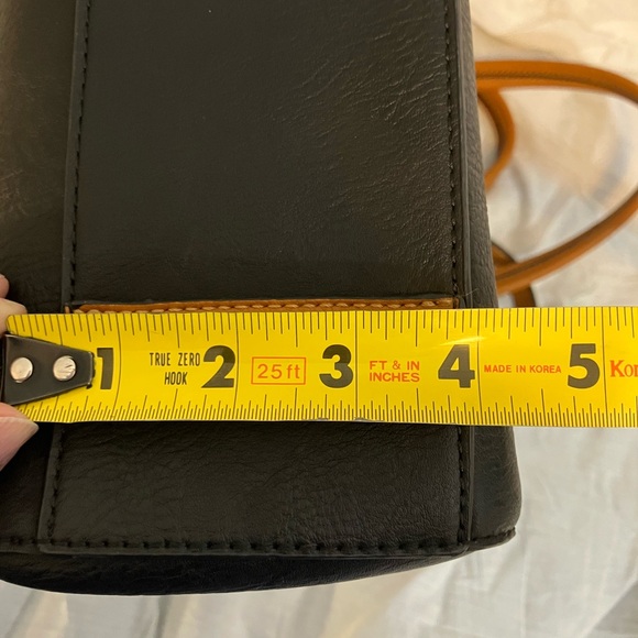 Large Leather Black Bag - Simply Noelle - Picture 9 of 11